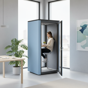 Cabine individuelle en aluminium pour la réduction du bruit, design européen, pour les réunions de bureau, les bureaux à domicile, les appartements, les salons, les hôtels, les centres commerciaux - Product Image 2