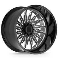 Jantes de camion forgées concaves profondes polies sur mesure SL 28X16 22X14 30X12 26X16 avec 8X180 8X165.1 pour Chevy Silverado 2500 RAM 2500