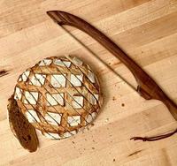 Trancheuse à pain manuelle en bois écologique à bon prix couteau à pain couteau à pain trancheuse pour lames de levain maison coupe-cube