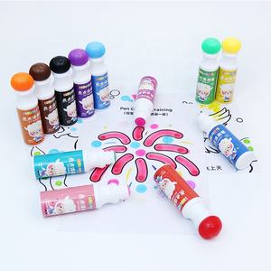 Juego de bolígrafos de colores para niños, set de 8 colores lavables, rotuladores de punto de bingo, kit de arte para libros de actividades para niños pequeños, regalo de papelería - Product Image 6