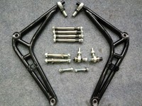 FAPO PZ006310 pour BMW E46 1997-2006 Kit de Bras de Suspension de Haute Qualité, Kit Angle de Drift, Bras Inférieur Avant