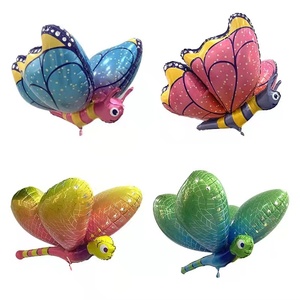 Palloncino libellula a forma di farfalla con elio a farfalla 4D per Baby Shower decorazioni per <span class=keywords><strong>feste</strong></span> di compleanno per <span class=keywords><strong>bambini</strong></span> palloncini animali Globos - Product Image 1