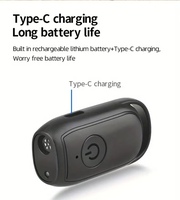 Répulsif et dresseur pour chiens à technologie ultrasonique, rechargeable par USB, en plastique écologique, dispositif anti-aboiement de sécurité