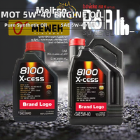 Huile moteur entièrement synthétique Mot Brand 1L 5L 8100 X-cess SAE 5W-40 pour voiture