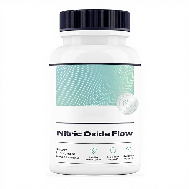 Nitric Oxide 60-Capsule Dietary Supplement for Adults Supports Improved Bone Density and Heart Health Natural Formula