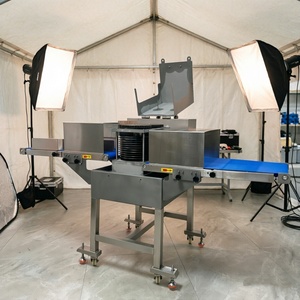 Machine à trancher la viande sur convoyeur automatique, en acier inoxydable, horizontale, pour la transformation du bœuf et du porc - Product Image 4