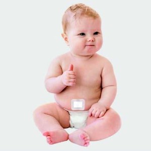 Kanglida Self Adhesive Wound Dressing Sterile Breathable For Infants And Adults Umbilical Cord Drainage Tube Care - Product Image 1