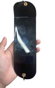 OEM 8.5in Electroplated Chromed <span class=keywords><strong>Black</strong></span> Salmon Trolling Flashers Boards avec Chip Fishing Dodgers <span class=keywords><strong>pour</strong></span> <span class=keywords><strong>la</strong></span> <span class=keywords><strong>truite</strong></span> - Product Image 2