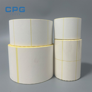 Proveedor de Papel Térmico al por Mayor, Etiquetas Adhesivas Térmicas para Códigos de Barras de 3"x5" Libres de Fenol, Rollo de Papel Térmico para Pedidos de Tiendas en Línea - Product Image 1
