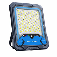 Lampe solaire LED IP66 pour route avec corps en aluminium, télécommande, température de couleur 6500K, dimmable