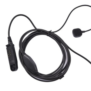Baofeng-Auriculares de teléfono con micrófono de garganta telescópica, auricular con vibración, radio, walkie-talkie, <span class=keywords><strong>UV9R</strong></span> Plus, BF9700, 2 uds., 2 unidades - Product Image 3