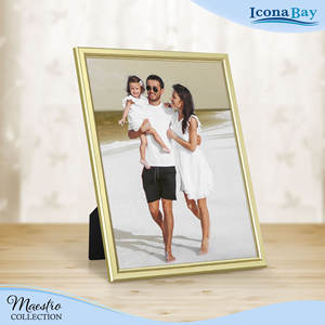 Vente en gros PS 4X6 5X7 8X10 8.5X11 11X14 cadre photo noir personnalisé bonne qualité famille tenture murale cadre photo PS cadre photo - Product Image 6