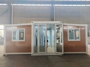 Maison d'Activité Pliable à Double Aile, Conteneur Extensible, avec 2 ou 3 Chambres à Coucher, Salle de Bain, 20/40 Pieds, 36/<span class=keywords><strong>72</strong></span> Mètres Carrés - Product Image 2