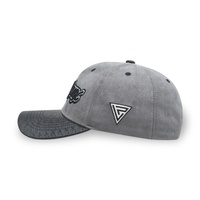 Marque OEM fabrication vente en gros de haute qualité en daim vierge gorras designer impression broderie logo chapeaux de sport