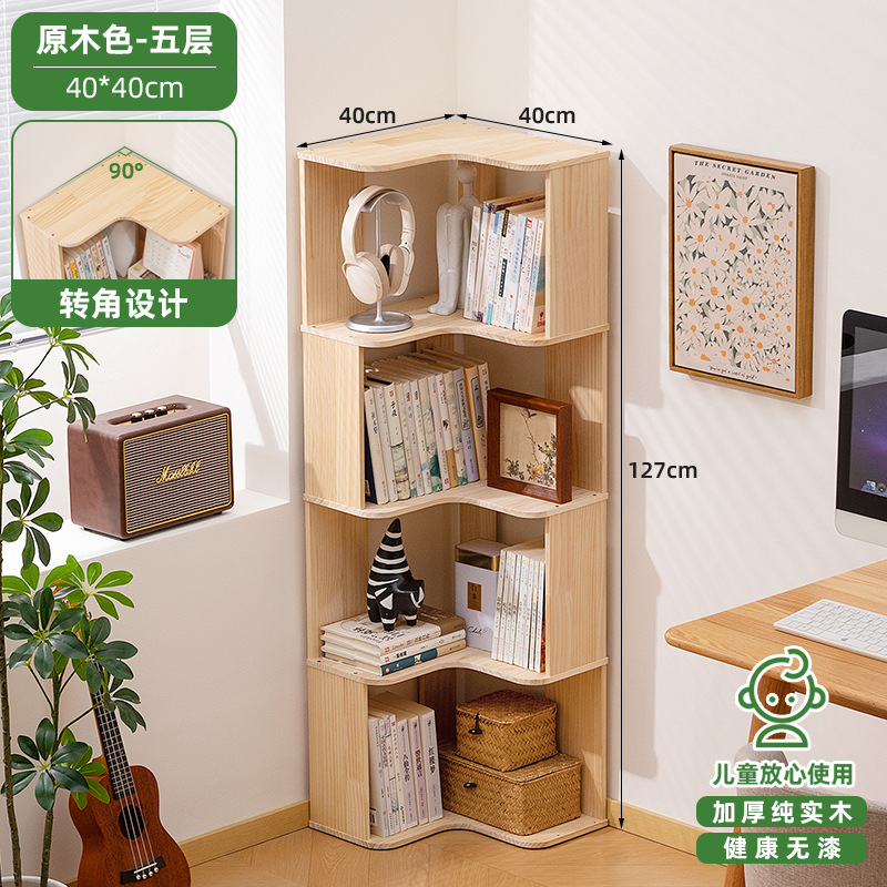 corner design-log color-five layers-thick solid wood