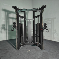 Machine croisée de câble de poulie réglable d'équipement de gymnastique de nouveau style avancé