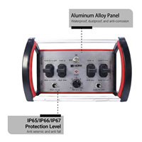 Transmisor/Receptor Inalámbrico Profesional BODI Automático de 4 Canales, DC 12V 24V, 433MHz, Alcance de 225M, IP68, para Uso Marino