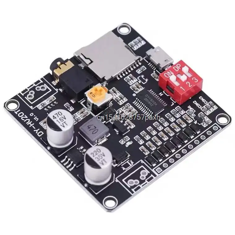 DY-HV20T 12V/24V power supply10W/20W Voice playback module supporting Micro SD card MP3 music player for Arduino