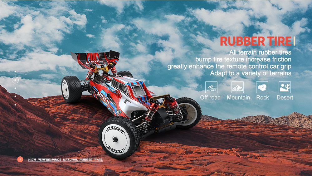 Wltoys 104001 Radio Control Car - 1:10 Scale off-Road Fun