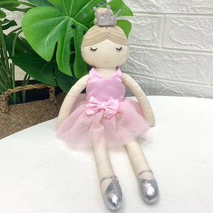 Adorable Muñeca de Trapo de Peluche, Osito de Princesa de Ballet Súper Suave, Relleno de Algodón PP, Regalo para Niños - Product Image 5
