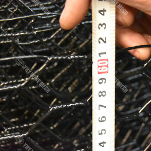 CuộN Hàng Rào Lưới Thép Hình Lục Giác Tráng Bột Màu Đen 4ft X 150ft - Product Image 5