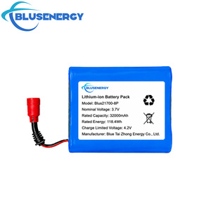 บลูเซ็นทรี 21700-8P 3.7V 32000mAh แบตเตอรี่ลิเธียมไอออนพร้อมขั้วต่อ DC ตัวเมีย - Product Image 1