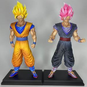 Figura de Acción de 32 cm de Goku Peach Rojo Amarillo de Dragon Ball Z Super2, Nueva Figura de Anime de PVC de Dibujos Animados de Manga, Juguete de Regalo - Product Image 1