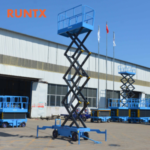Elevador hidráulico de tijera RUNTX <span class=keywords><strong>10m</strong></span> 500kg con elevación eléctrica - Product Image 2