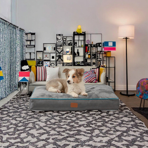 <span class=keywords><strong>Hot</strong></span> Bán Sang Trọng Giường Con Chó Bộ Nhớ Bọt Chỉnh Hình Không Thấm Nước Có Thể Tháo Rời Có Thể Giặt Bìa Hình Chữ Nhật Thời Trang <span class=keywords><strong>Hot</strong></span> Bán Giường Vật Nuôi - Product Image 2