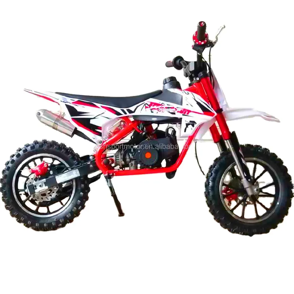 2024 fabrika outlet ucuz yeni model 49cc motosiklet iki tekerlekli spor moto çocuklar için 50cc motocross