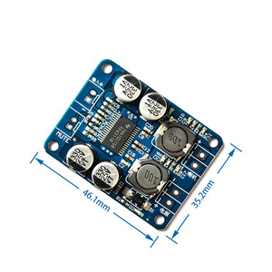 Taidacent DC 12V-24V 1X60W 4-8 Ohms Power AMP โมดูลชิป BTL <span class=keywords><strong>Mono</strong></span> 60W เครื่องขยายเสียงดิจิตอล TPA3118 - Product Image 2