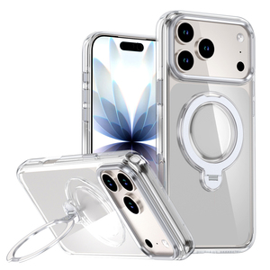 Custodia Anti-Ingiallimento in PC per <span class=keywords><strong>iPhone</strong></span> 17 Pro Max con Supporto Magnetico, Cover Posteriore per <span class=keywords><strong>iPhone</strong></span> 17 16 15 <span class=keywords><strong>14</strong></span> e Samsung - Product Image 5