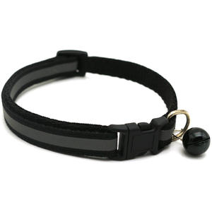 Kleines Nylon-Haustier halsband mit reflektieren dem Tier muster und Licht funktion für Katzen und Welpen - Product Image 6