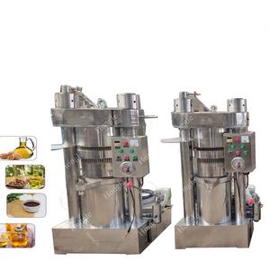 Machine de traitement de pressage d'huile hydraulique Machine de pressage d'huile d'olive Machine d'extraction d'huile d'amande de sésame - Product Image 1