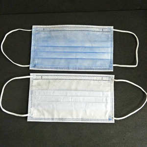 Wholesale disposable non-woven fabric masks, 3-layer adult civilian <b>protective</b> masks, with meltblown fabric added for dust - Product Image 2