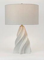 Lámpara de Mesa de Cerámica Posmoderna, Creativa, con Pantalla de Cristal en Forma de Hoja Dorada, Luz Blanca, Eléctrica, para Uso Doméstico