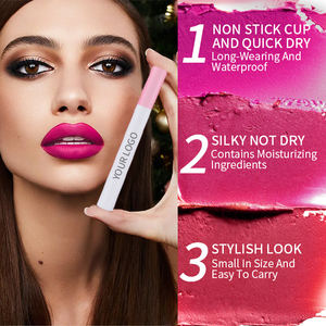 Lápiz labial mate líquido en forma de cigarrillo con logotipo personalizado embalaje creativo maquillaje de labios de moda de larga duración OEM/ODM para marcas de belleza - Product Image 4