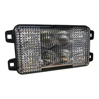 AL152328 2 pièces 6 x 4 pouces Phare LED avant pour capot pour pièces de moteur industrielles John Deere