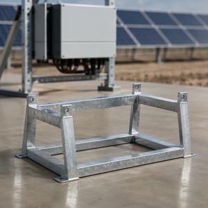 Chasis de Montaje para Inversor de Corriente, Galvanizado en Caliente con Clasificación C3-C5, Acero al Carbono Q235 Q345 Q355, Inspeccionado por SGS, ISO 9001 - Product Image 5