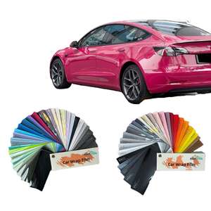 Préféré pour le film d'emballage énergique brillant magenta PET brillant de brillant de voiture de sport pour la <span class=keywords><strong>garde</strong></span> de partie et d'usure de voiture de sport - Product Image 1