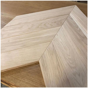 พื้นไม้ปาร์เก้ไม้โอ๊คเคลือบยูวี45องศาสีธรรมชาติพื้นไม้เนื้อแข็ง - Product Image 2