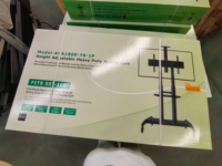 Soporte de TV Deslizante LED LCD de Alta Resistencia AVA1500-60-1P/AVA1800-70-IP, Soporte de TV Flotante de Pared