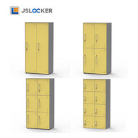Casiers personnalisés JSlocker, adaptés aux gymnases, aux écoles et aux environnements industriels, avec cadenas.