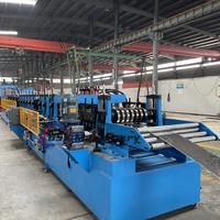 Máquina Formadora de Perfiles C y Z Ajustable para Estructuras de Acero Prefabricadas, Almacenes, Talleres, Fábricas