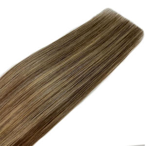 人毛クリップインエクステンション卸売格安バラヤージュカラー人毛 - Product Image 5