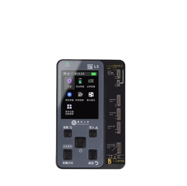 LB L3 Programmer Tester for IP6-15PM Battery/X-15PM Face ID/Rear Camera/7-15PM True Tone/8-15 Earpiece Repair Recovery Tool