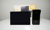 Kit de videoportero inteligente con aplicación remota, IP, POE y video intercomunicador
