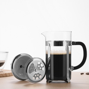 Wholesale Wholesale 34oz Stainless Steel Glass French Press <strong>Coffee</strong> Maker <strong>Coffee</strong> <strong>Plunger</strong> - Product Image 6