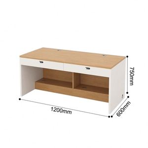 Escritorio de Oficina Moderno de Alta Calidad en MDF, Estilo Nórdico de Lujo, para <span class=keywords><strong>Estudio</strong></span>, Maquillaje, Computadora Portátil, Juegos y Trabajo en Casa - Product Image 6