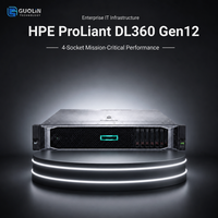 Serveur d'entreprise HPE ProLiant DL360 Gen12 1U en rack pour les charges de travail d'IA, l'informatique haute performance et les applications de base de données